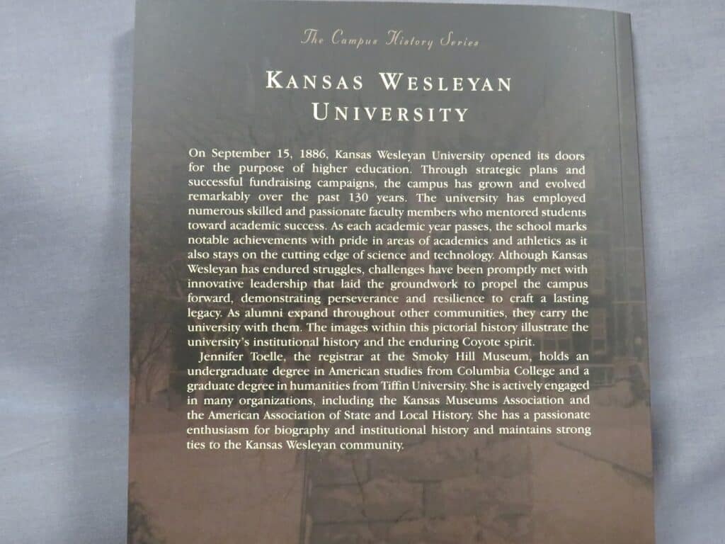 Kansas Wesleyan University Campus History KWU Yotee's