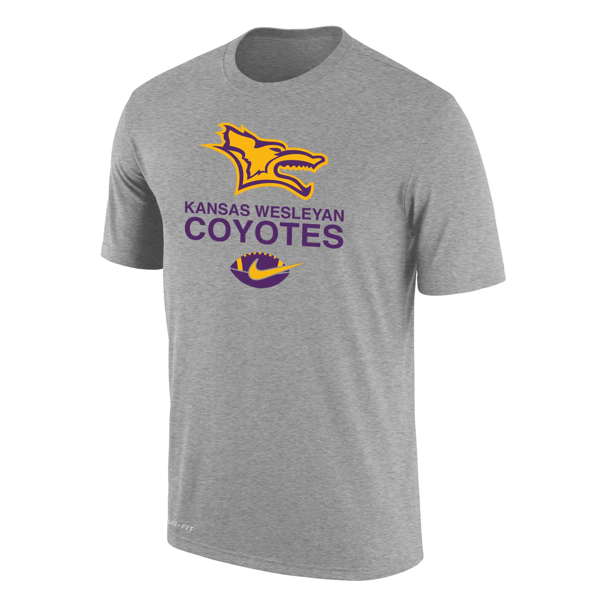 Nike Gray Coyotes Football SS