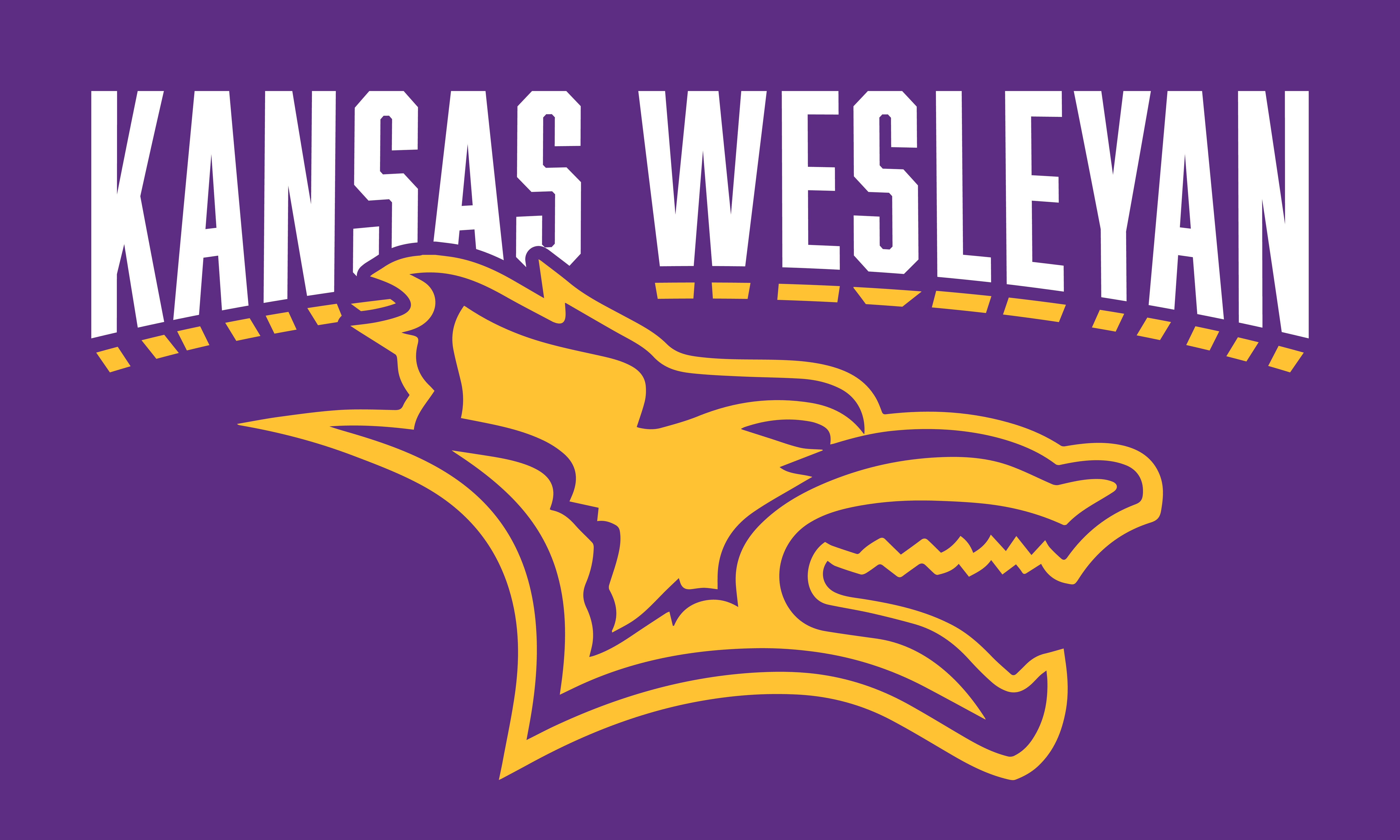 3′ x 5′ Kansas Wesleyan Silk Screened Flag