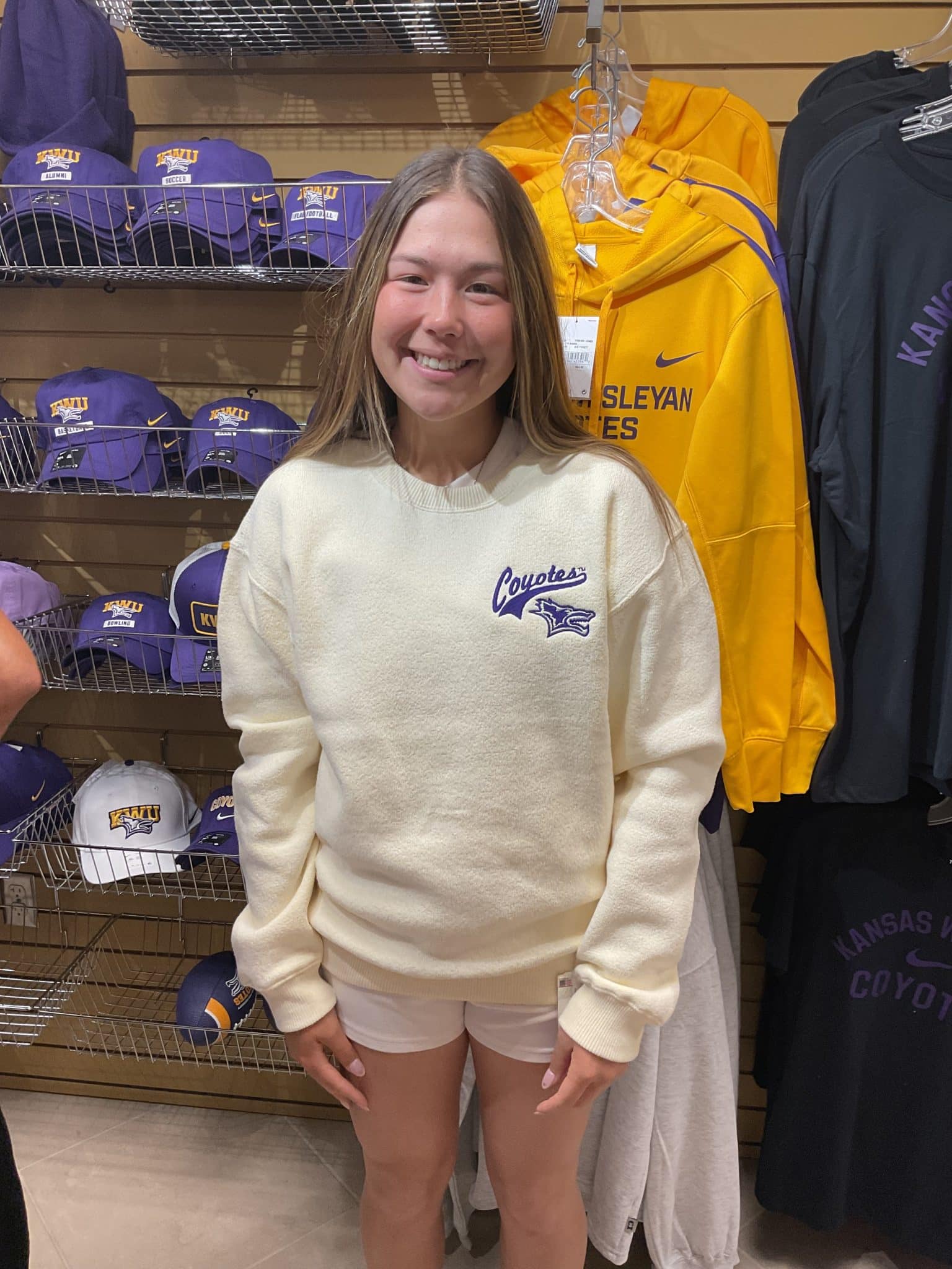 a person standing posing for the camera