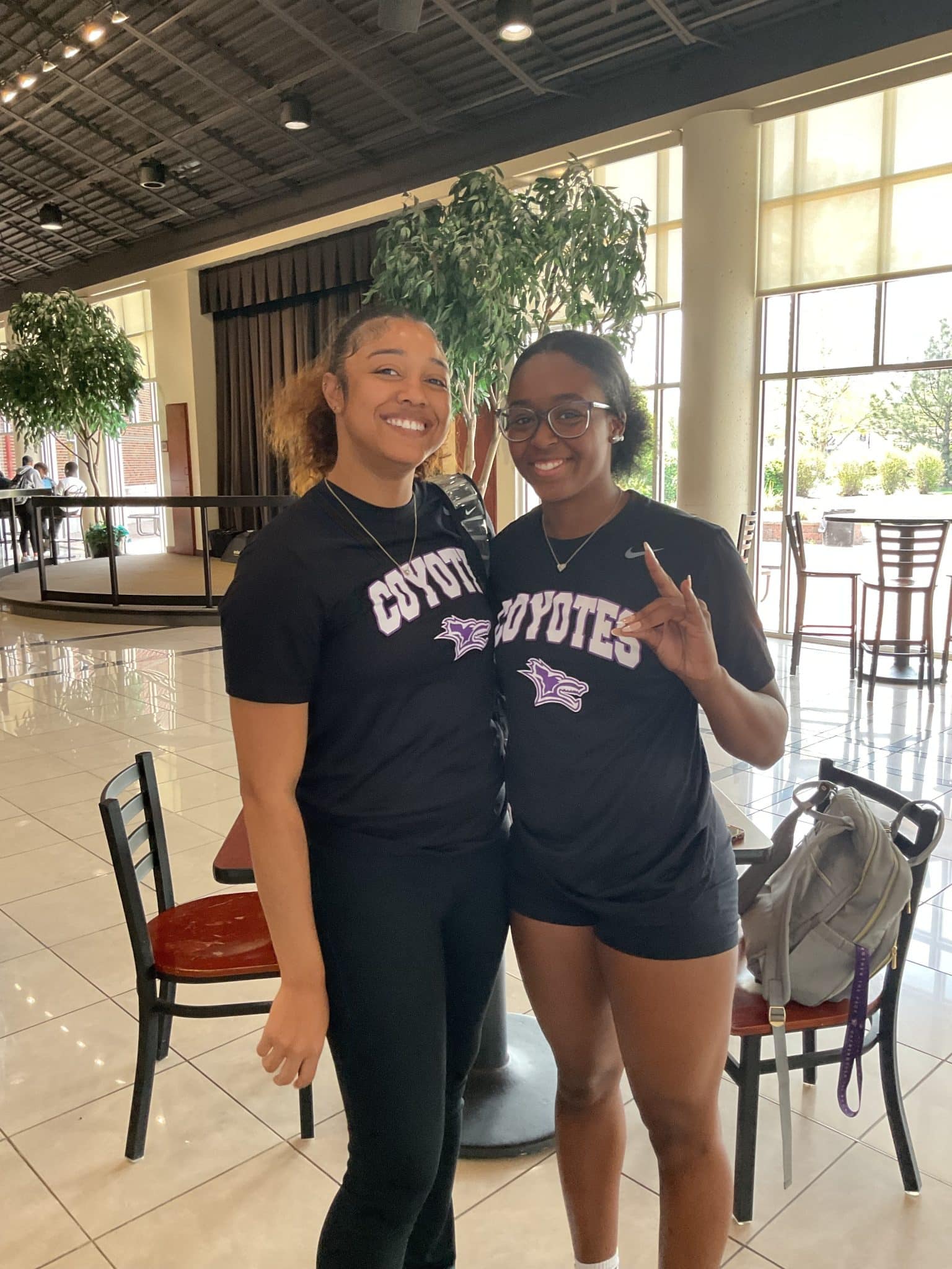 a person standing in front of a building