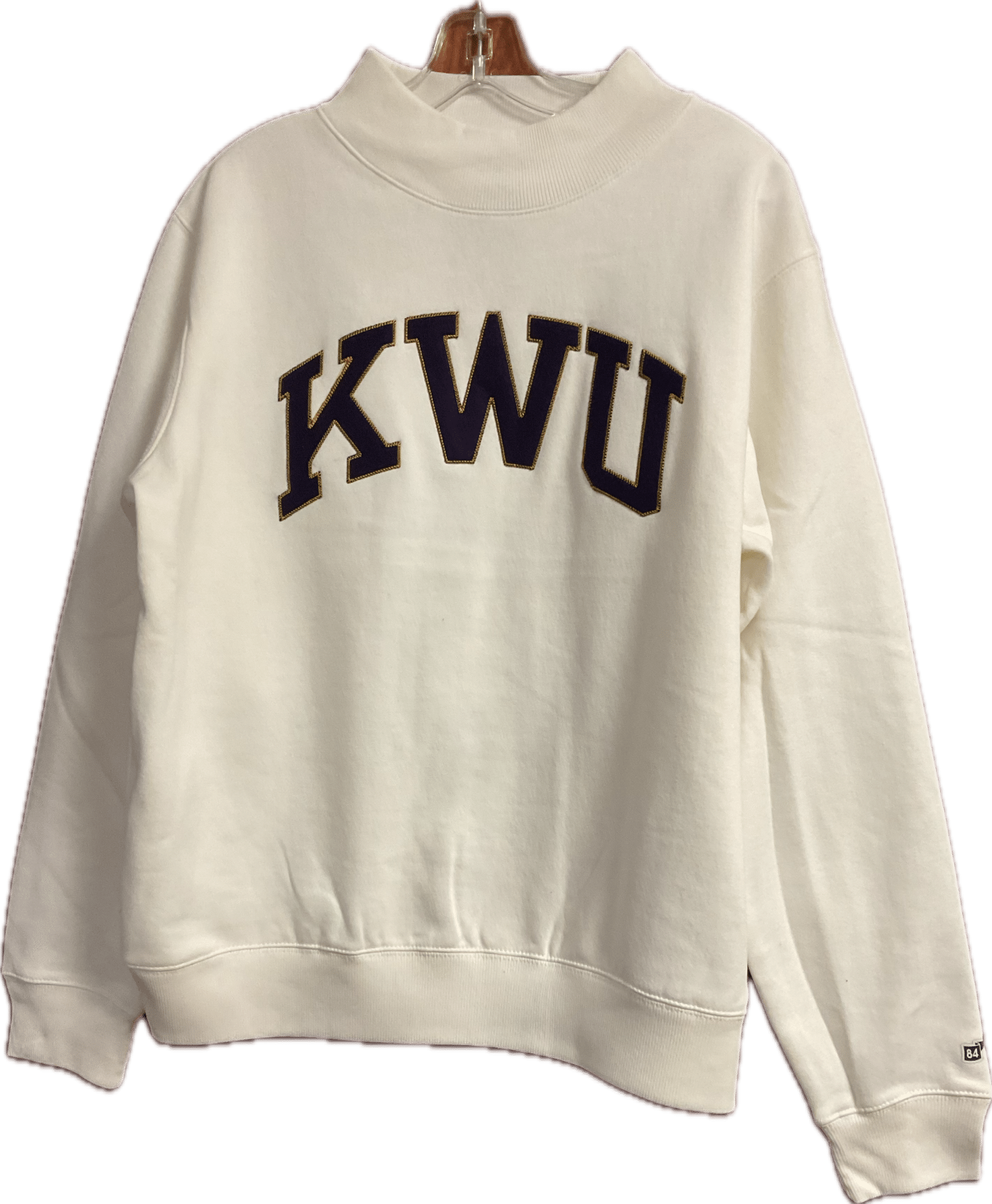 26-27 Women’s Felt Classic Mock Neck White