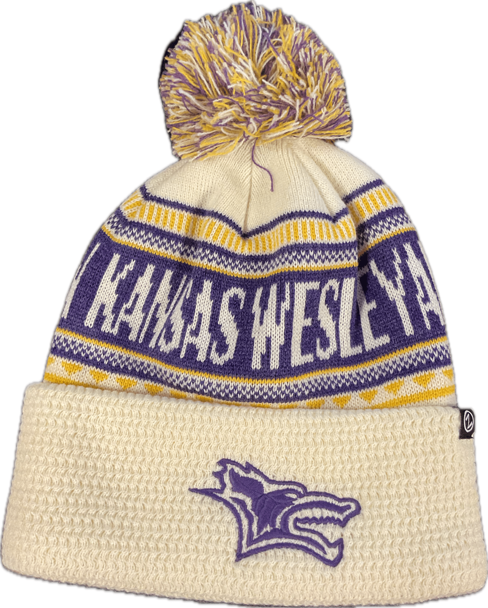 26-27 KWU Fishnet Beanie w/ Pom